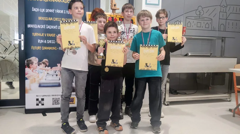 2. miesto v kategórii chlapcov do 12 rokov - Marko Paľun