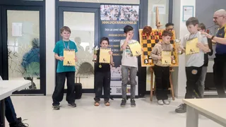 2. miesto v kategórii chlapcov do 12 rokov - Marko Paľun