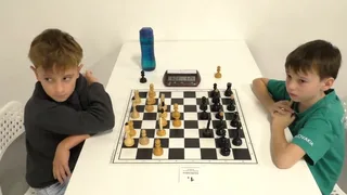 Viktor Varga vs. Dávid Hrdý; 0-1 |Bratislavská šachová akadémia | 2025