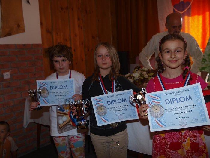 Anička ako bronzová medailistka v kategórii dievčat do 10 rokov 34