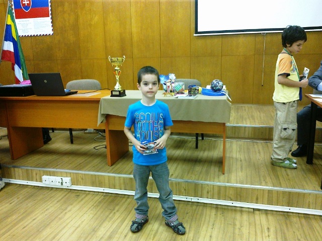 Oliver a Lucas pri záverečnom vyhodnotení 81