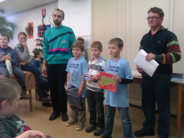 Vladko a jeho 1.miesto v kategórii chlapcov do 8 rokov 063