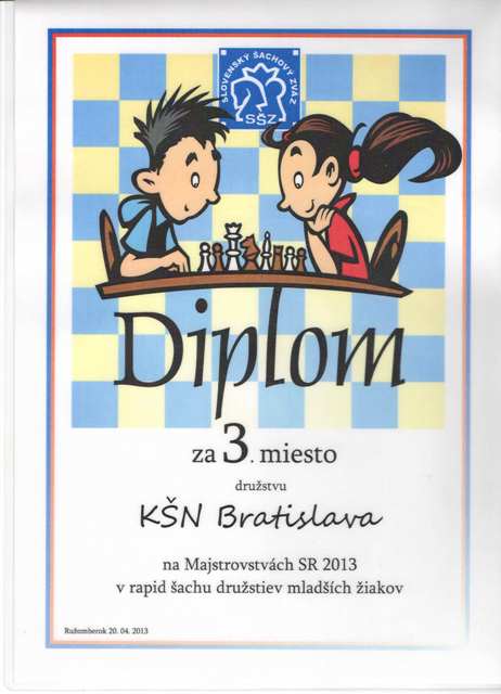 Náš diplom za 3.miesto 134