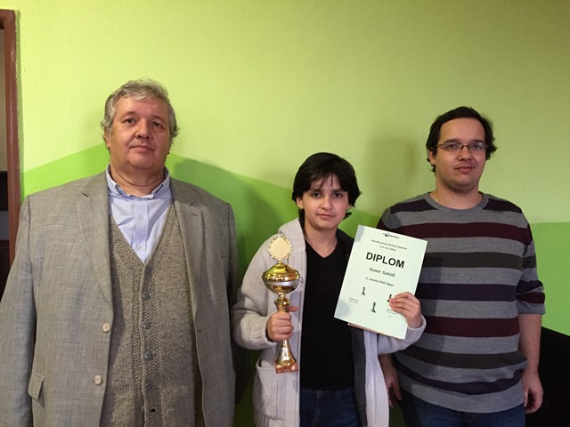 Spoločná foto s organizátormi Senického jarného šachového festivalu 151