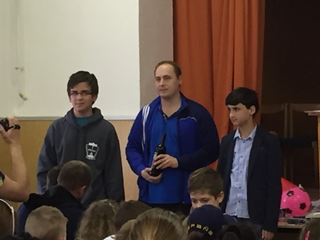 Trojica víťazov turnaja: GM R.Cvek -1.miesto, FM M.Karas - 2.miesto a FM S.Sahidi - 3.miesto 325