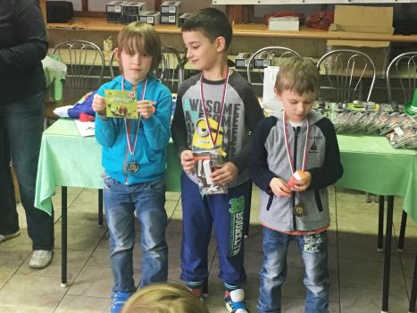 2.miesto Filipka v kategórii chlapcov do 8 rokov 317