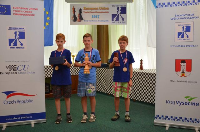 Vladko pri záverečnom vyhlasovaní hráčov na 4.-6.mieste 684