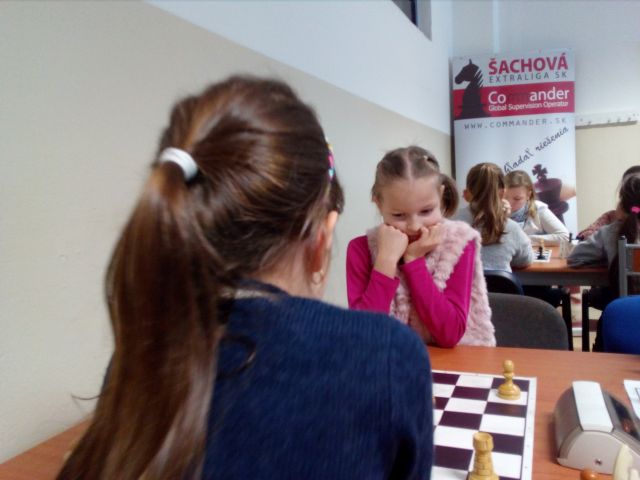 6.kolo: G.Kapolková -E.Jursová 1:0 Partiu súperka rozhodla stratou veže v koncovke 169