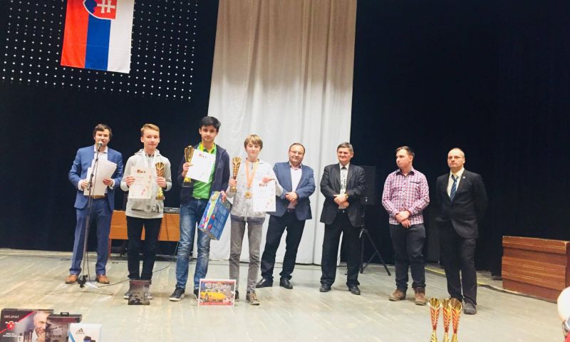 Najúspešnejšia trojica turnaja žiakov vrátane zlatého Samira 208