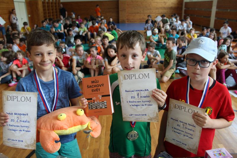 Samko ako víťaz neľahkej kategórie do 11 rokov 855