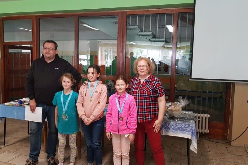 Víťazky kategórie D11, vrátane striebornej Natálky 663