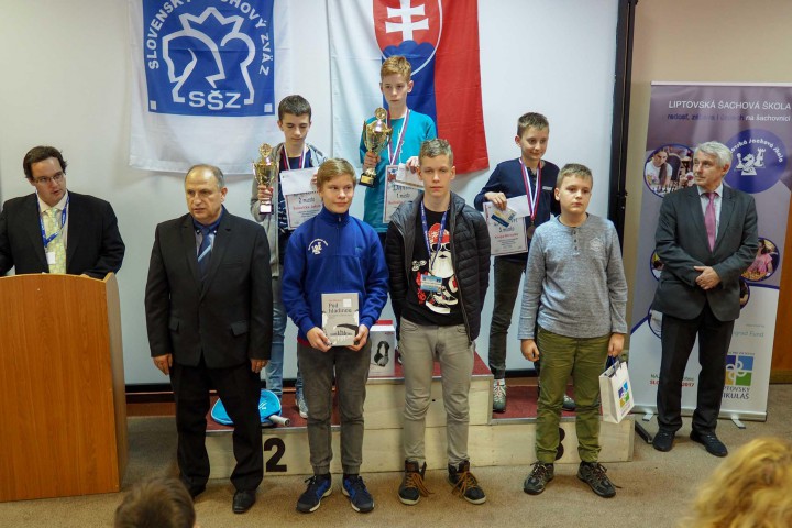 Najúspešnejší hráči kategórie CH14, vrátane zlatého Vladka (zdroj: oficiálny web organizátora) 685