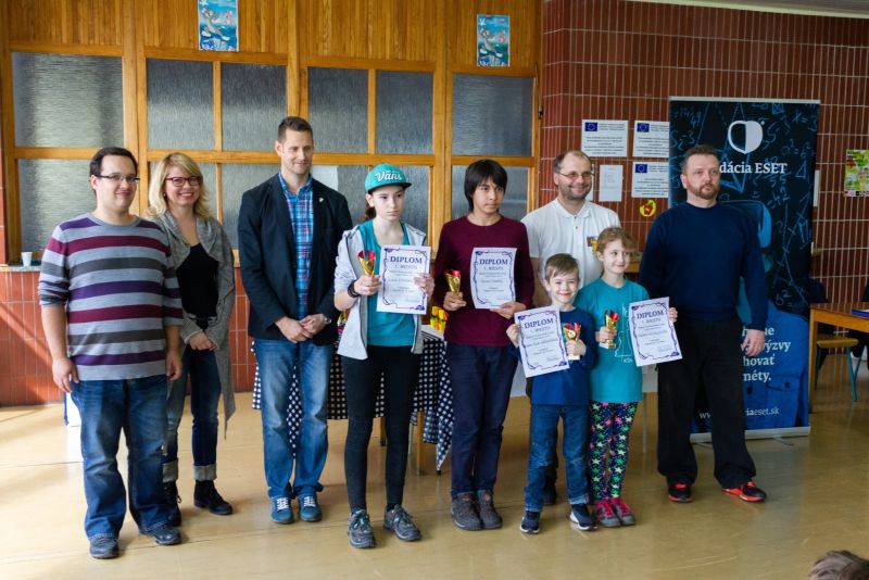 Majstri Bratislavského kraja do 10 a 14 rokov, vrátane našej trojice Natálka, Ryan a Lucka (zdroj: FB konto BŠA) 711