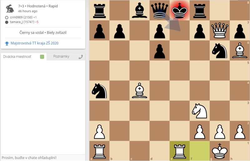 Šachový romantizmus piateho kola v podaní Ryana 076