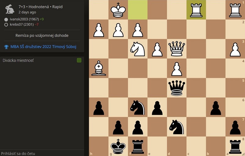 Nájdete taktické riešenie situácie, ktoré nakoniec mohlo znamenať pol bodu navyše? 251