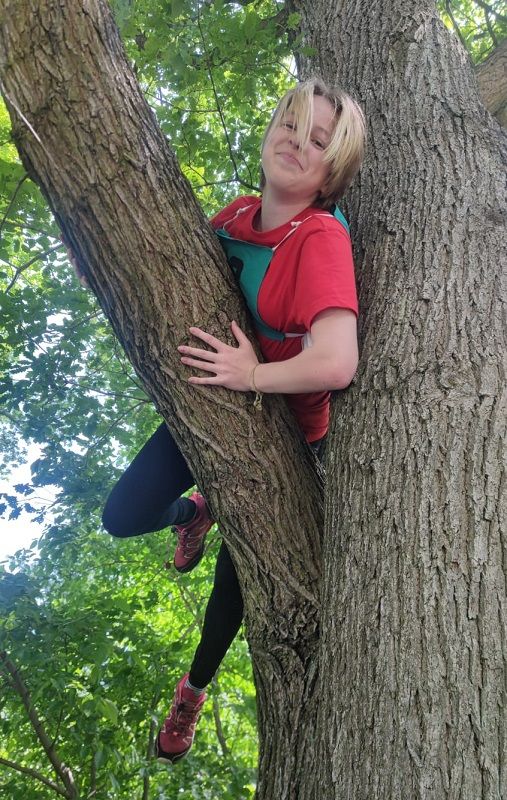 Tá robí fotografie priamo na strome! 415