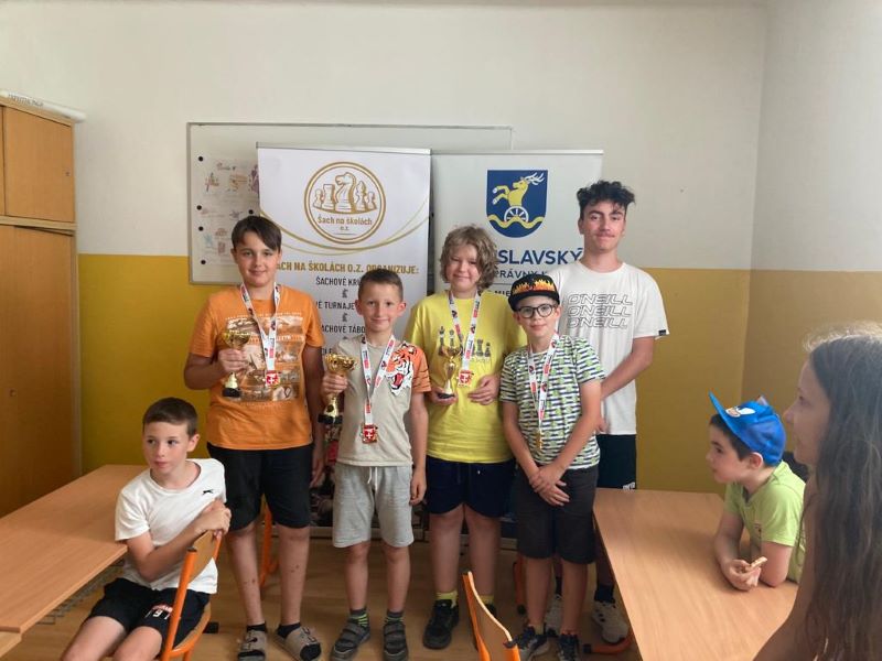 Najúspešnejší hráči šachového turnaja, vrátane bronzového Tobiasa 509