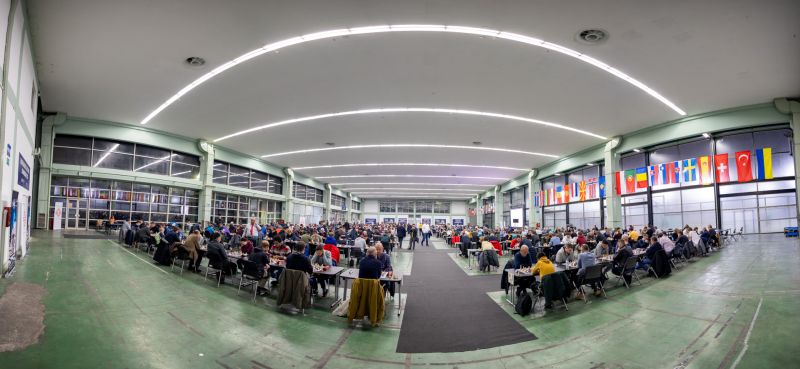 Hracia miestnosť majstrovstiev Európy v chorvátskom Záhrebe (zdroj: FB konto organizátora súťaže) 166