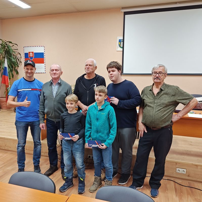 Hráči ocenení v jednotlivých kategóriách, vrátane nášho Riška 183