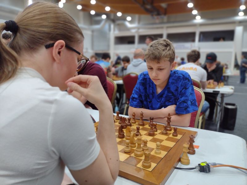 1.kolo: WGM Z.Borošová - R.Pisarčík 0:1 497