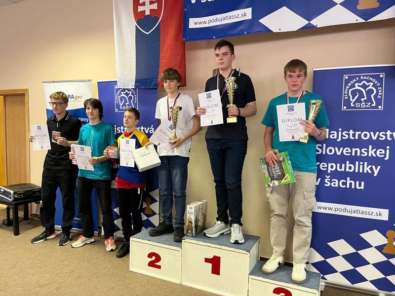 Najúspešnejší hráči kategórie CH16, vrátane bronzového Joniho a piateho Jožka 575